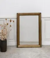 miroir ancien laiton brasserie 1880 5Francs 1 172x198 - Miroir ancien en laiton de brasserie, 19ème