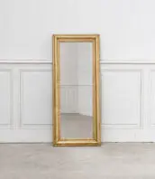 miroir ancien long rectangulaire joli dorure 5Francs 1 172x198 - Miroir ancien rectangulaire long doré 1930