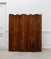paravent ancien style baumann 5Francs 1 bis 172x198 - Ancien paravent vague en sapin, style Baumann 1930