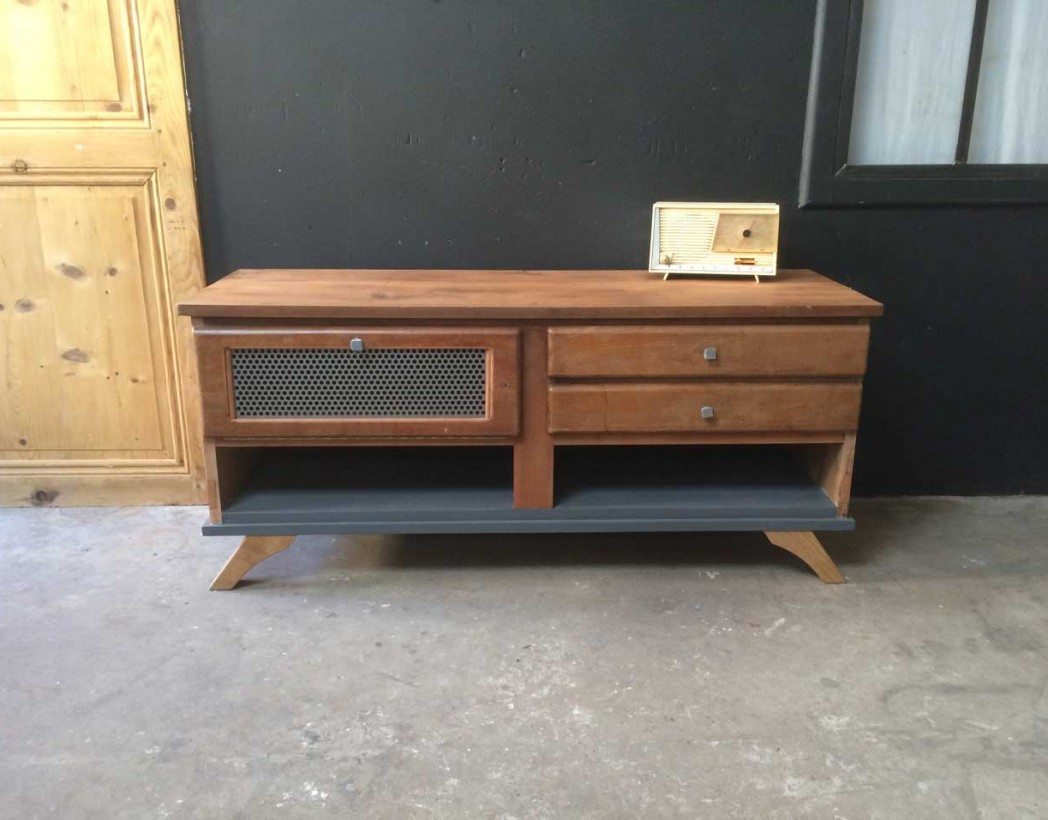 creation-upcycling-5francs-console-bois-metal-2