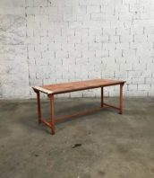 table metal militaire armee industrielle loft 5francs 1 1 172x198 - Table militaire mess de l'armee patine