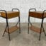 tables-de-nuit-jacques-hitier-vintage-bois-metal-structure-tubulaire-5francs-5