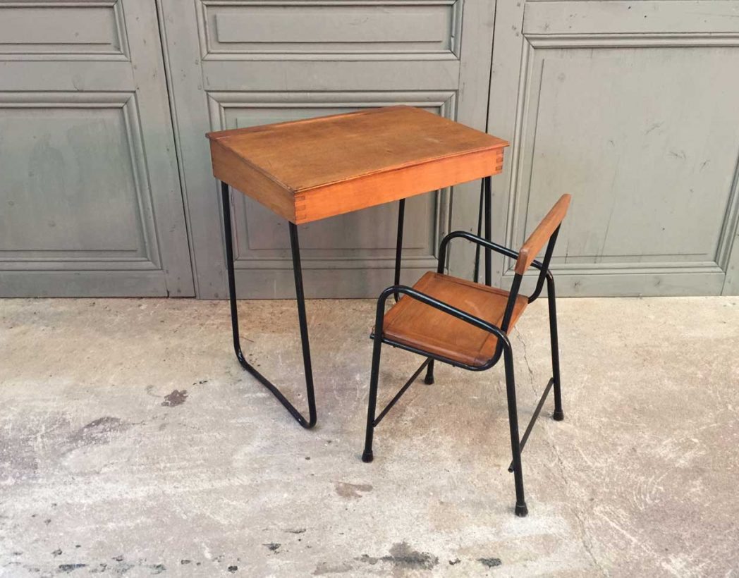 bureau-chaise-enfant-vintage-5francs-2