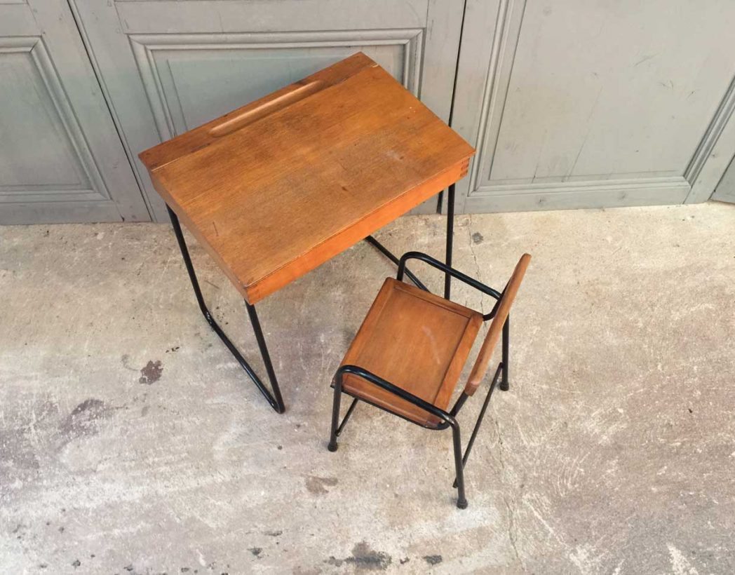 bureau-chaise-enfant-vintage-5francs-3