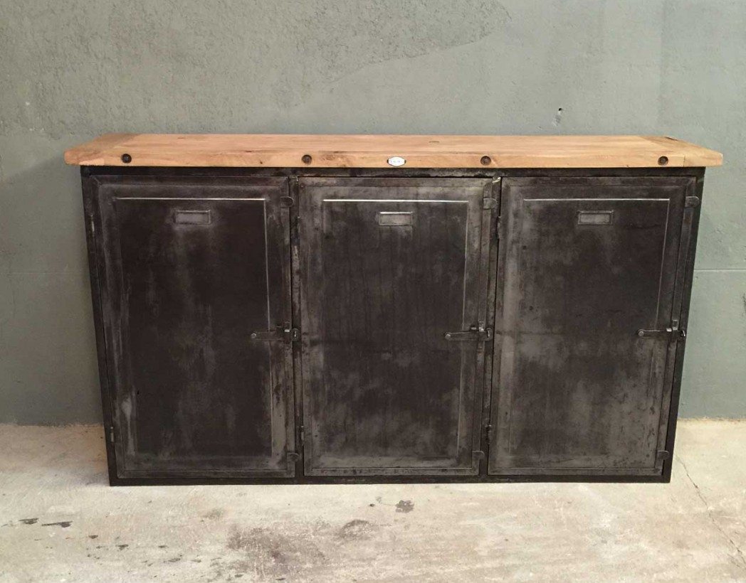 buffet-industriel-bois-et-metal-atelier-vintage-5francs-1