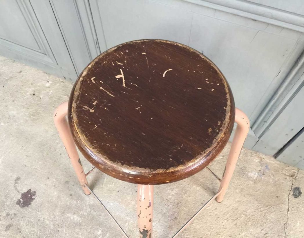 ancien-tabouret-haut-ecole-patine-5francs-6