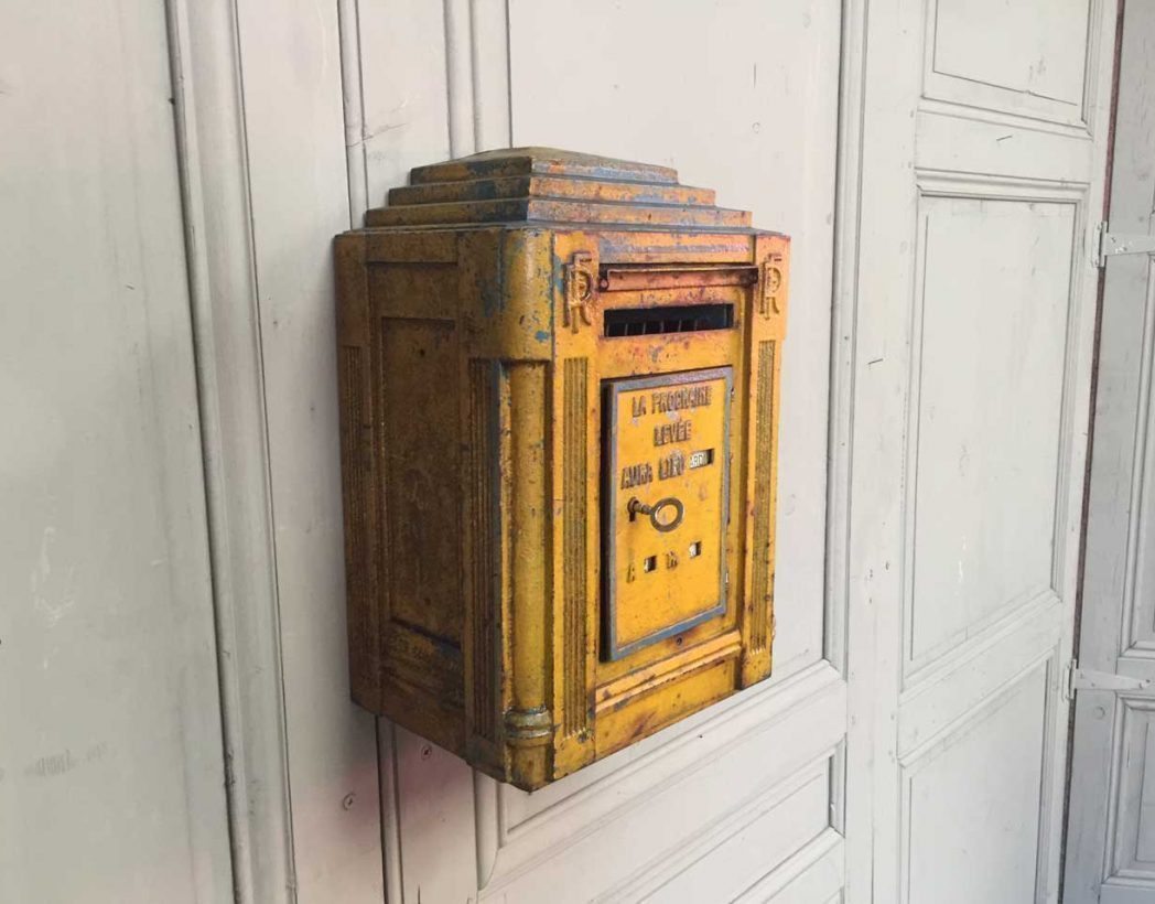 boite aux lettres la poste occasion