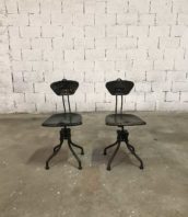 chaise flambo atelier design industriel 5francs 1 172x198 - Véritable chaises Flambo 1930 vert et kaki