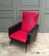 fauteuil-vintage-retro-rouge-et-noir-5francs-1