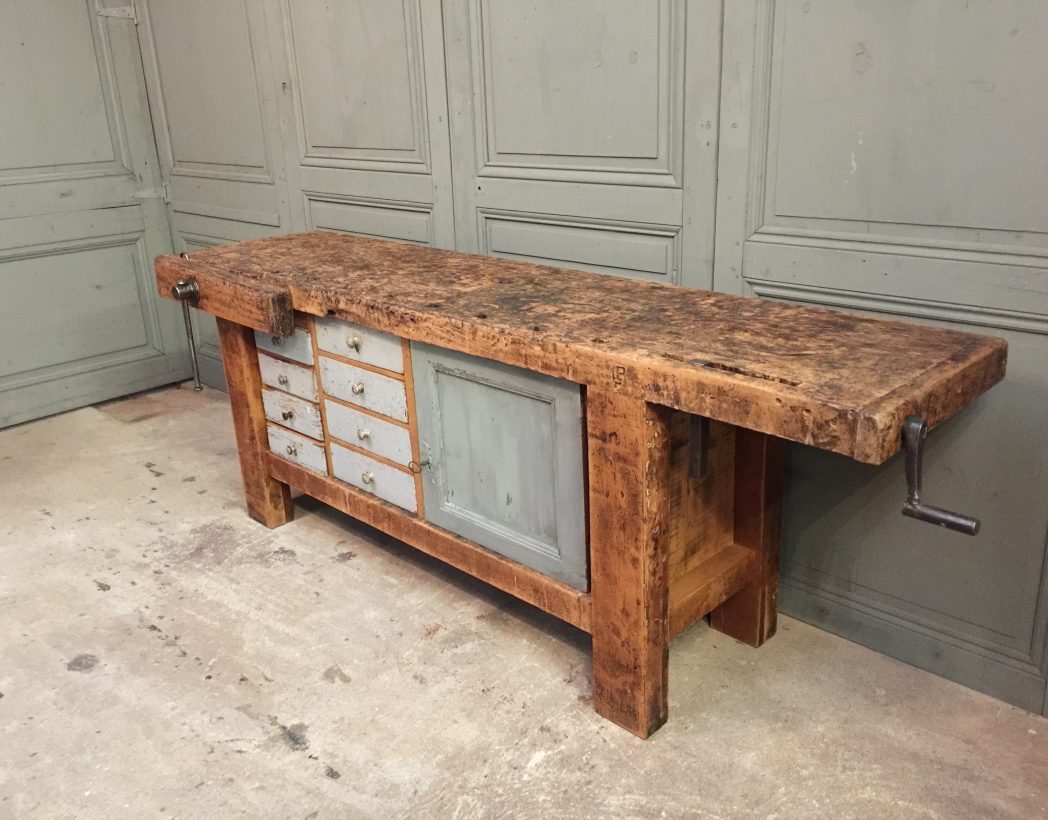 ancien-etabli-bois-menuisier-console-buffet-5francs-3