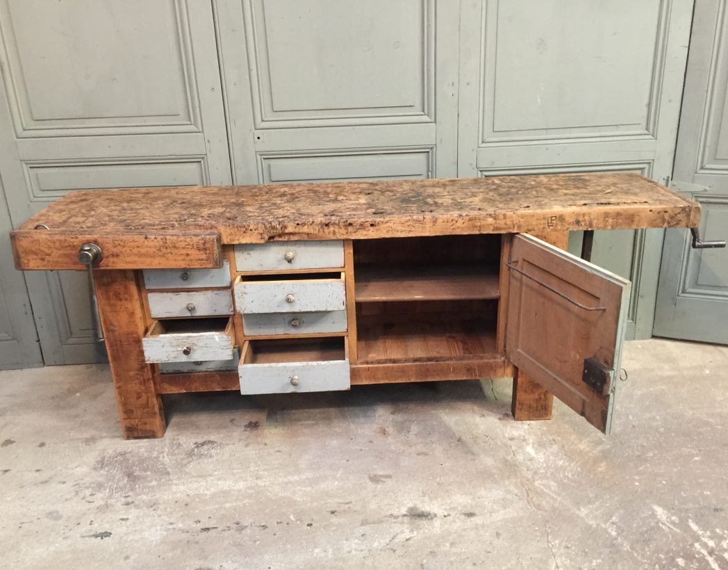 ancien-etabli-bois-menuisier-console-buffet-5francs-9