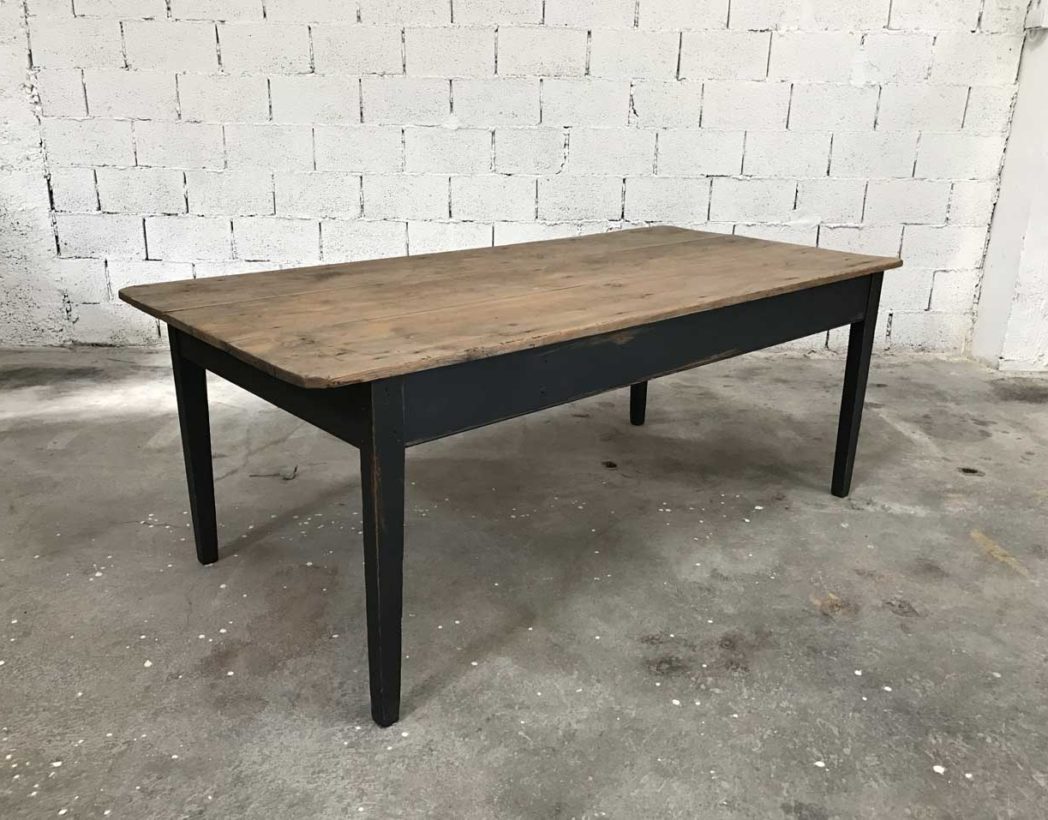 ancienne-table-ferme-pin-patine-noire-5francs-2