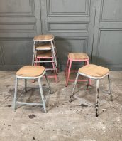 ensemble-tabouret-ecole-patine-5francs-1