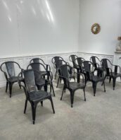 fauteuils vintage chaises tolix modele D 5Francs 9 172x198 - Plusieurs véritables fauteuils TOLIX modèle D