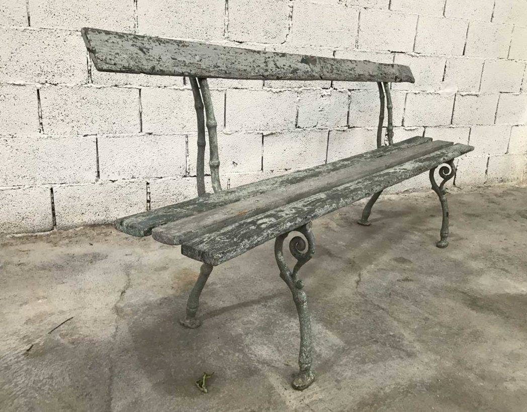 ancien-banc-jardin-fonte-bois-patine-bleue-boheme-5francs-4