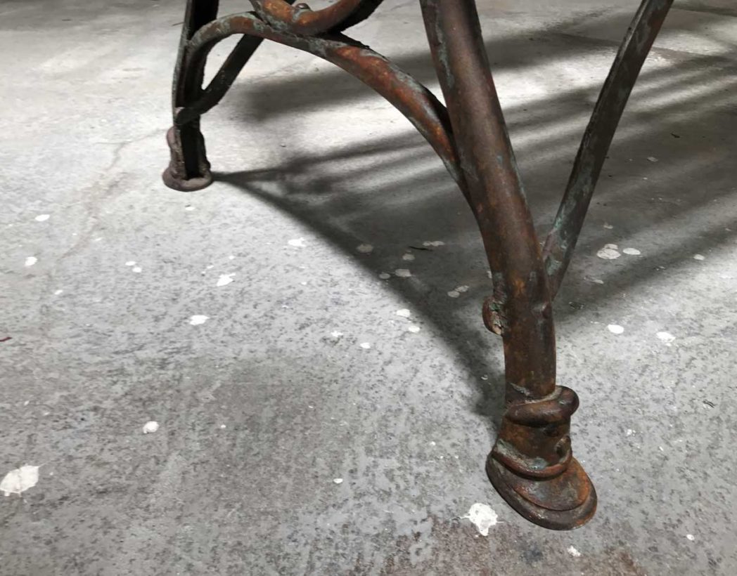 banc-jardin-bois-metal-1900-pieds-style-arras-patine-5francs-5