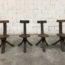 ensemble-4-chaises-primitives-bois-ligne-minimaliste-tripode-5francs-4-1