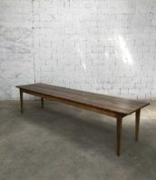 ancienne table refectoir 340cm bois 5francs 1 172x198 - Rare ancienne très grande table de ferme 340 cm de long
