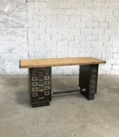 ancien bureau industriel tiro clas militaire decape metal bois 5francs 0 172x198 - Bureau industriel ancien militaire TIRO-CLAS