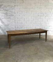 ancienne table ferme 250cm pin patine 5francs 1 172x198 - Ancienne grande table de ferme 250cm