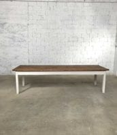 grande table ferme 297 patine blanc bois 5francs 0 172x198 - Ancienne grande table de ferme 297 cm patine blanche