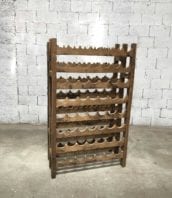 etagere a vin bois annee1900 112bouteilles 5francs 3 172x198 - Ancienne étagère range bouteilles en chêne années 1900