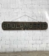 enseigne de boulangerie année 1930 zinc longue 238cm 5francs 1 172x198 - Enseigne de boulangerie du 1930 en zinc longue 238cm