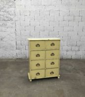 meuble de metier 8 tiroirs annees 50 longueur 112cm 5francs 1 172x198 - Meuble de métier vintage avec 8 tiroirs années 50 longue 112cm
