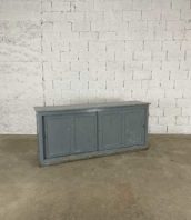 enfilade grise avec 2 portes coulissantes en bois longue 200cm 5francs 1 172x198 - Enfilade grise avec 2 portes coulissantes en bois longue 200cm