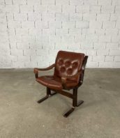 fauteuil siesta en cuir de ingmar relling pour westnofa 5francs 1 172x198 - Fauteuil Siesta en cuir de Ingmar Relling pour Westnofa années 1960