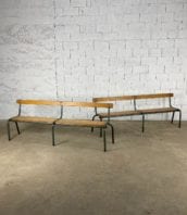 ancien-banc-ecole-dossier-bois-metal-patine-deco-vintage-retro-5francs-1