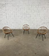 fauteuil-corbeille-rotin-osier-piétement-métal-noire-vintage-5francs-1