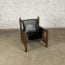 fauteuil-cuir-noire-structure-chene-laiton-annees50-5francs-3