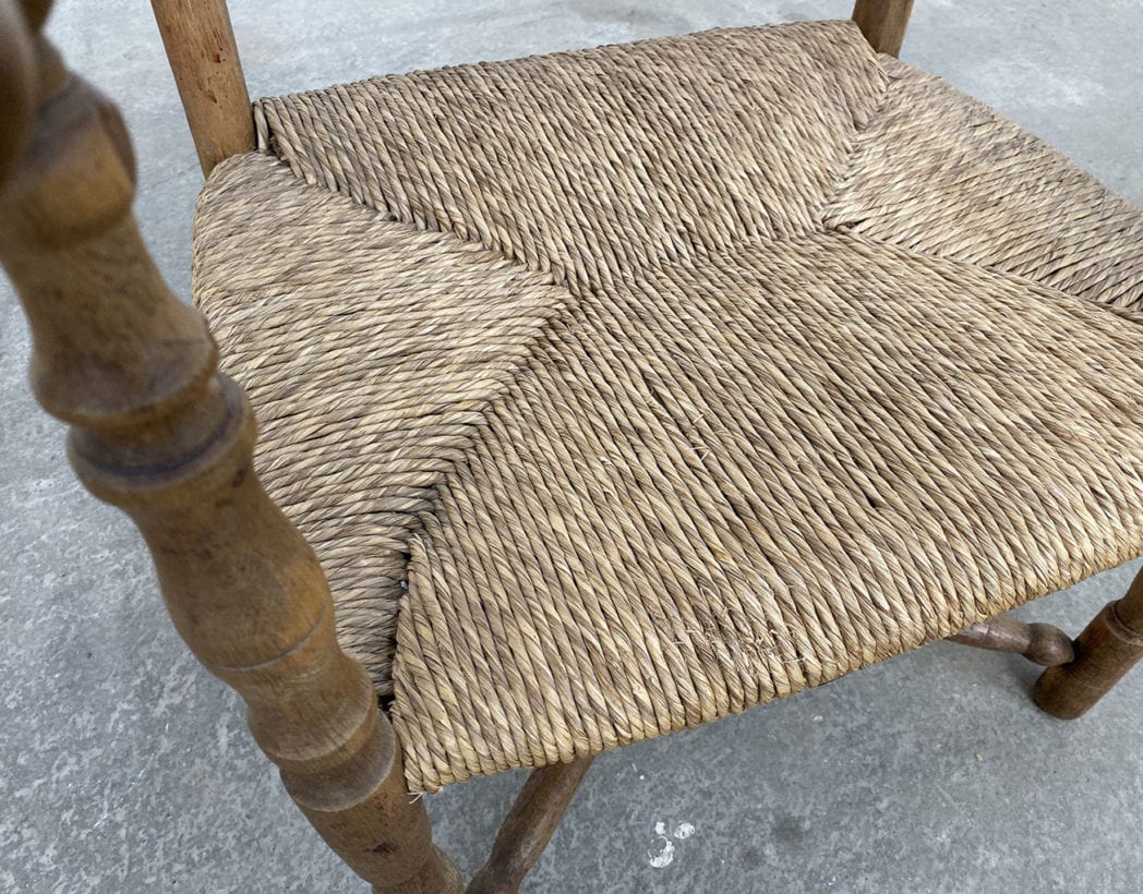 fauteuil-paille-bois-tourne-rustique-boheme-campagne-vintage-5francs-5