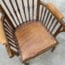 fauteuil-windsor-bois-cuir-patine-vintage-retro-5francs-5