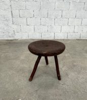 ancien-tabouret-tripode-art-populaire-brutaliste-charlotte-perriand-vintage-deco-rustique-5francs-1