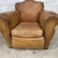 paire-anciens-fauteuils-club-cognac-patine-cuir-vintage-5francs-4