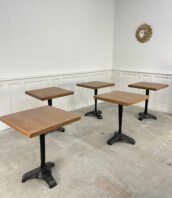 tables brasserie art deco annees20 chene 5Francs 1 172x198 - Ensemble de tables de brasserie art déco