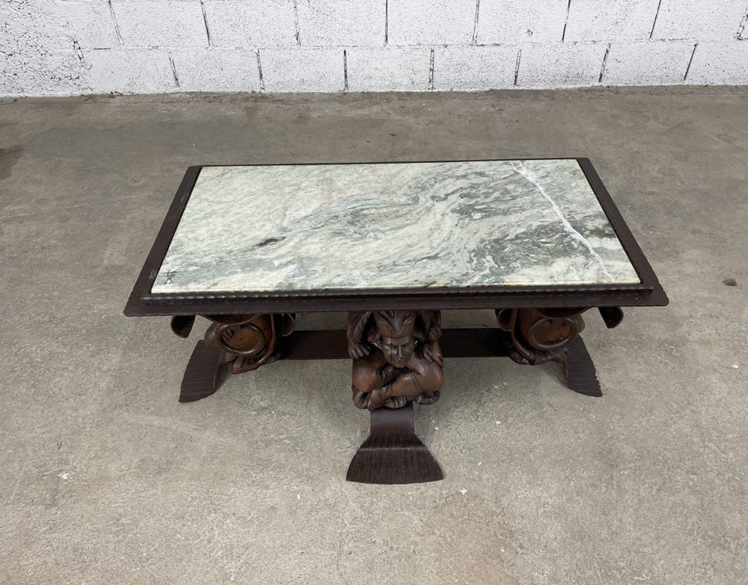 ancienne-table-basse-jean-maurice-rothschield-marbre-fer-vintage-neoclassique-5francs-3