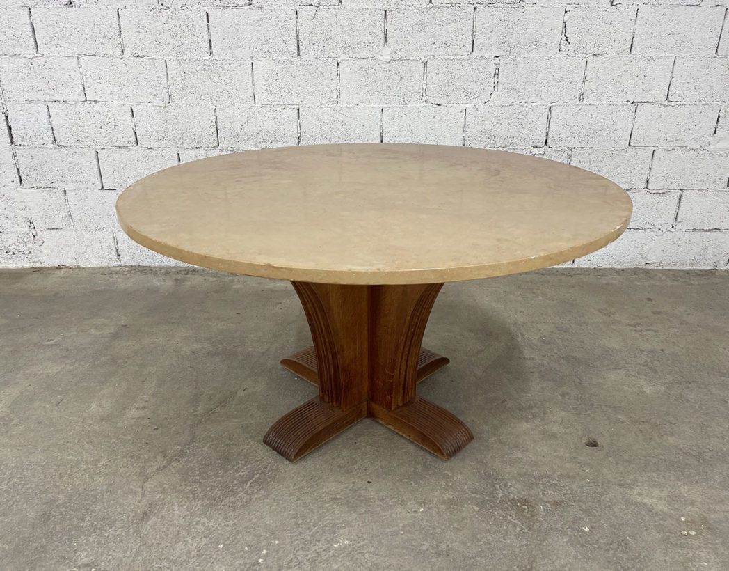 ancienne-table-ronde-art-deco-plateau-pierre-de-bourgogne-vintage-5francs-3