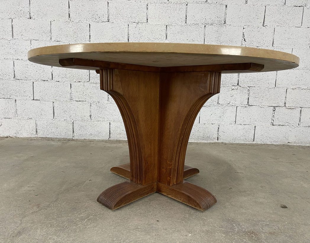 ancienne-table-ronde-art-deco-plateau-pierre-de-bourgogne-vintage-5francs-4