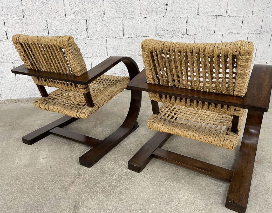 paire-fauteuils-design-audoux-minet-pour-vibo-epais-cordage-tresse-vintage-5francs-8