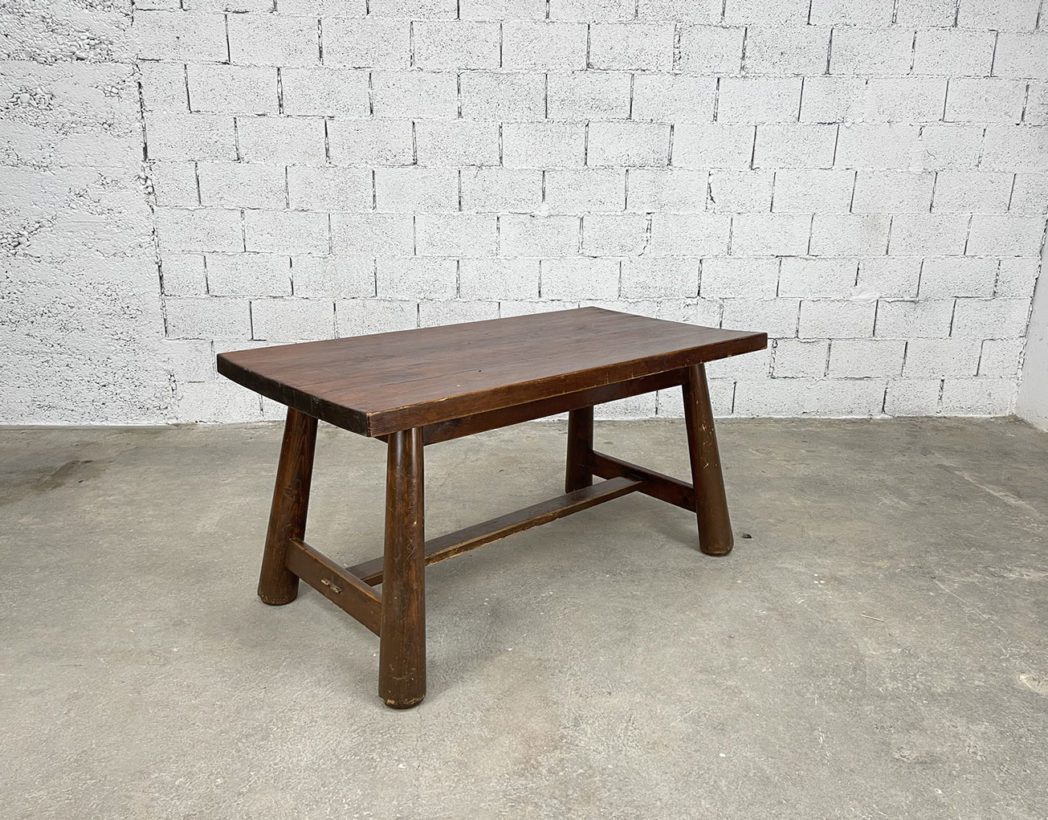 ancienne-table-salle-a-manger-vintage-georges-robert-design-brutaliste-en-pin-annees-50-5francs-2