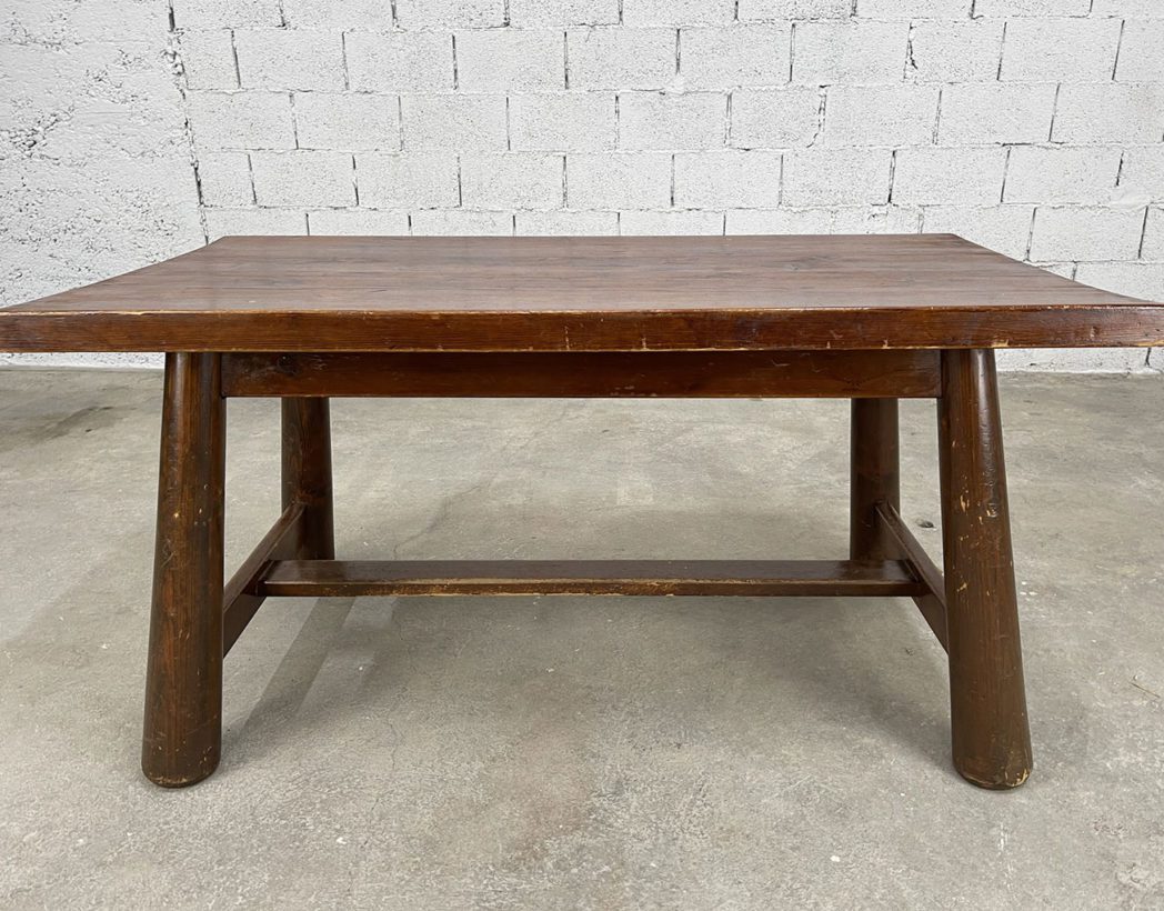ancienne-table-salle-a-manger-vintage-georges-robert-design-brutaliste-en-pin-annees-50-5francs-5