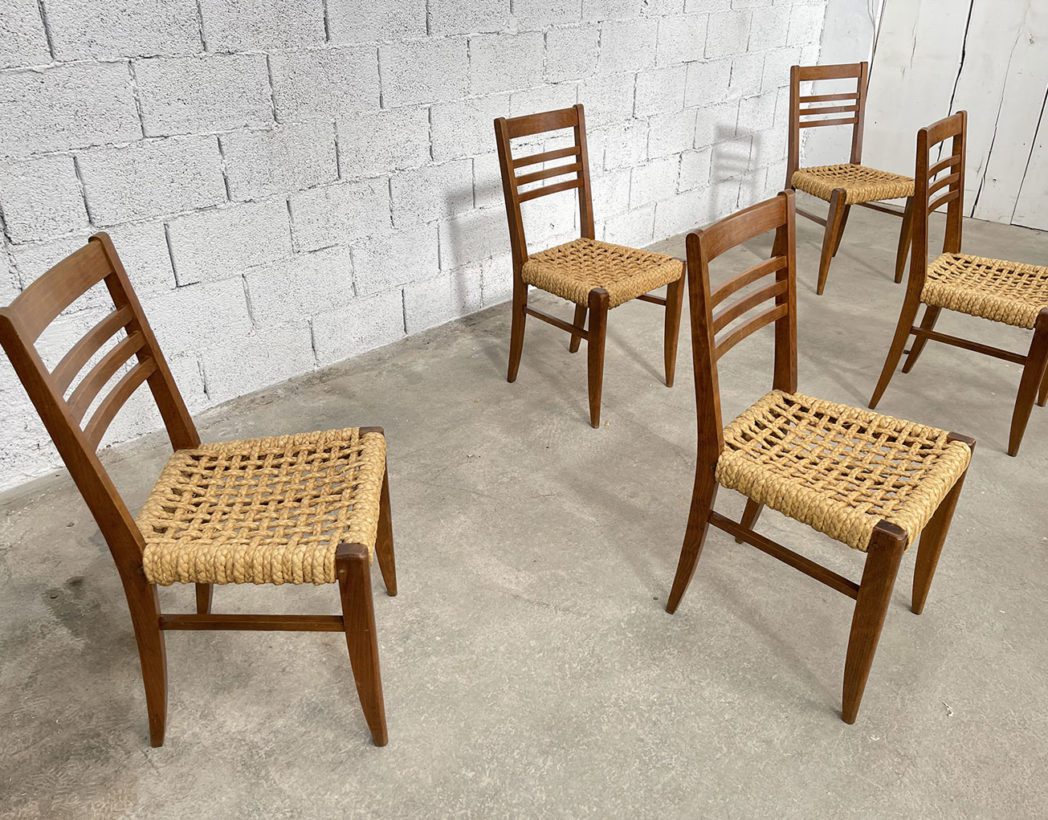 série-6-anciennes-chaises-design-audoux-minet-pour-vibo-epais-cordage-tresse-structure-chene-vintage-5francs-4