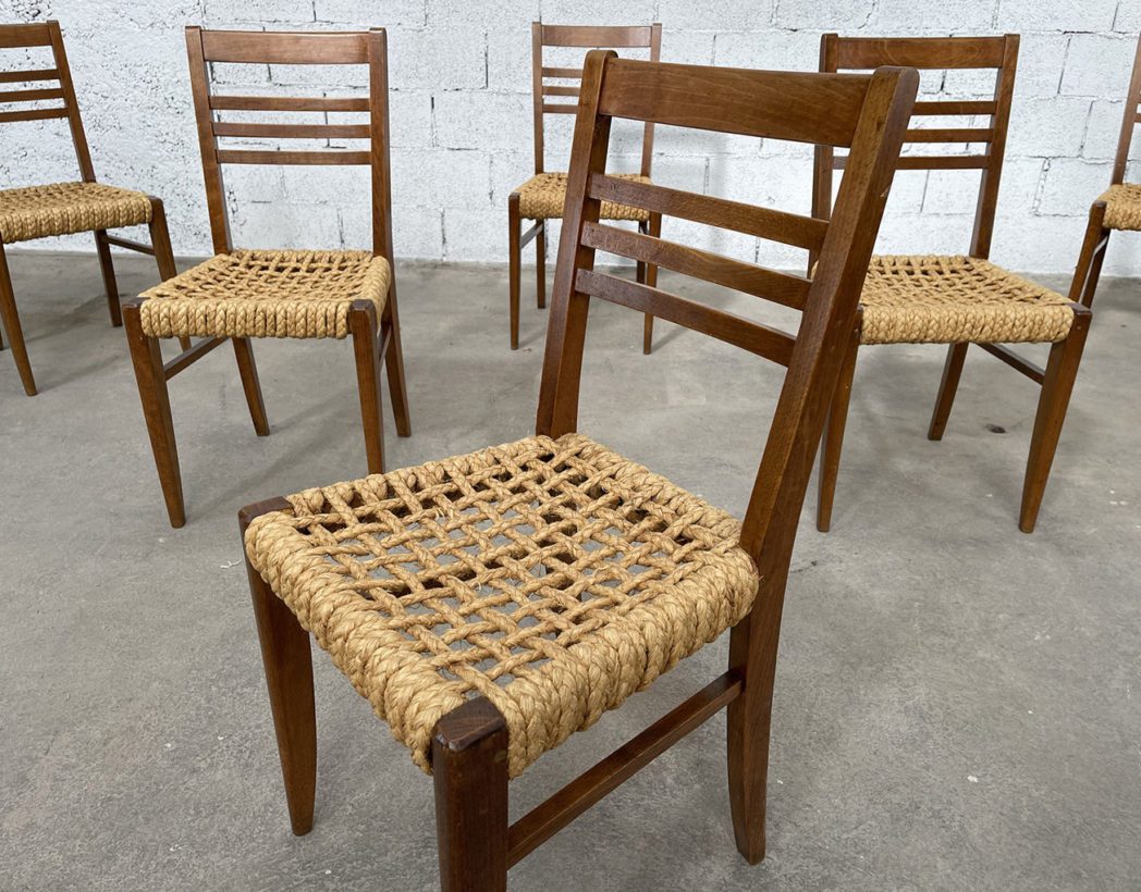 série-6-anciennes-chaises-design-audoux-minet-pour-vibo-epais-cordage-tresse-structure-chene-vintage-5francs-5