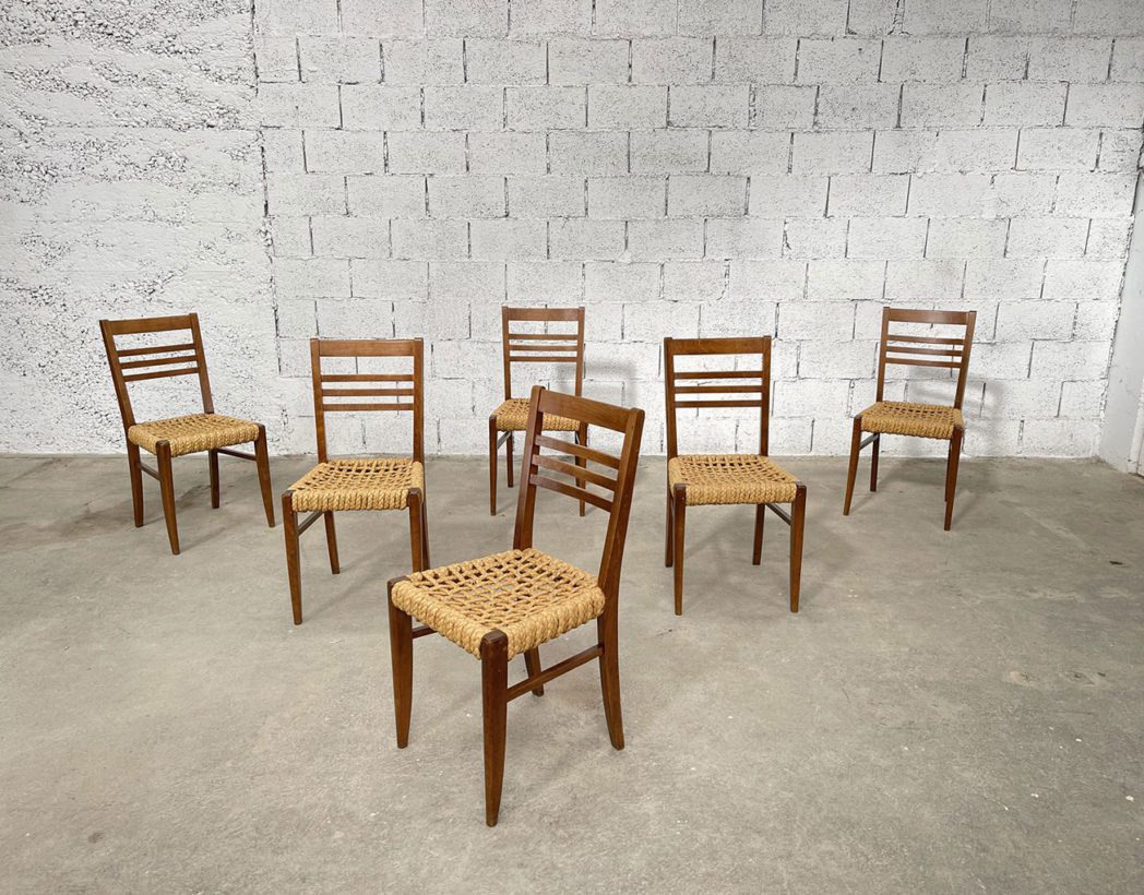 série-6-anciennes-chaises-design-audoux-minet-pour-vibo-epais-cordage-tresse-structure-chene-vintage-5francs-6