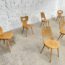 set-8-anciennes-chaises-bistrot-baumann-depareillees-sablees-mondor-pieds-compas-vintage-5francs-4