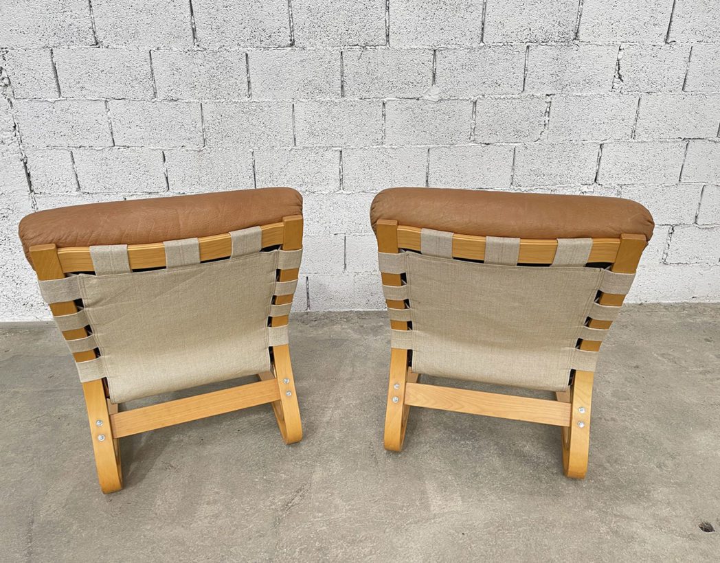 set-deux-fauteuils-vintage-hove-mobler-design-norvegien-hêtre-cuir-5francs-8