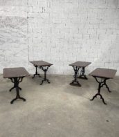 ensemble-quatre-tables-de-bistrot-brasserie-pieds-fonte-vintage-5francs-1